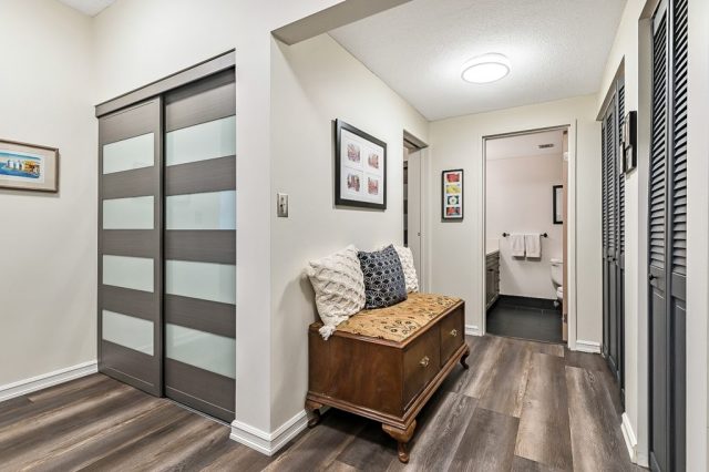 Calgary Furnished Rental with Full Kitchen and Living Area